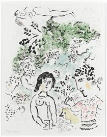 The green branch - Marc Chagall