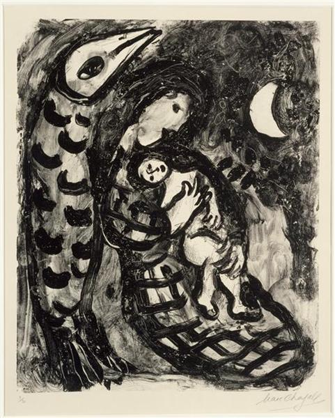 War II, 1956 - 1957 - Marc Chagall