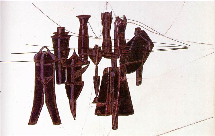 Nine malice moulds, c.1915 - Marcel Duchamp