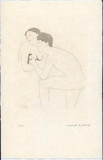 Selected Details after Ingres II - Marcel Duchamp