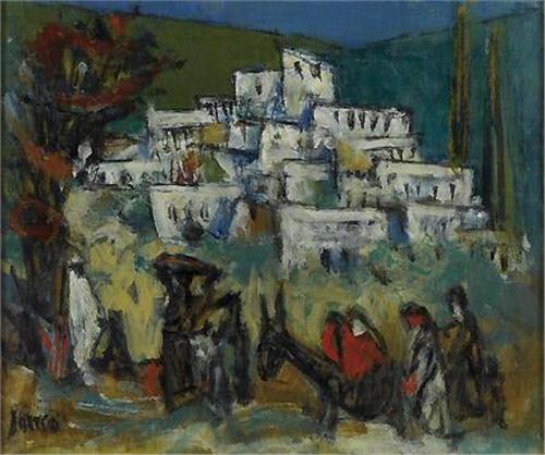 On the Way to Ein Hod - Marcel Janco