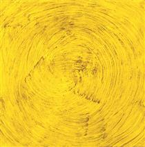 Work No. 3 (Yellow Painting) - Martin Creed
