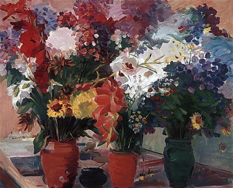Flowers of Stepanavan, 1950 - Martiros Sarian