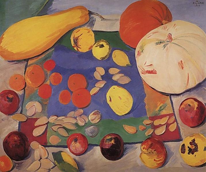 Fruits and vegetables, 1934 - Martiros Sarjan