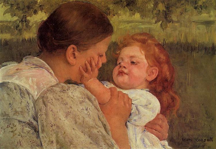 Maternal Caress, 1896 - Mary Cassatt
