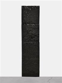 Untitled (Black Earth Series) - Mary Corse