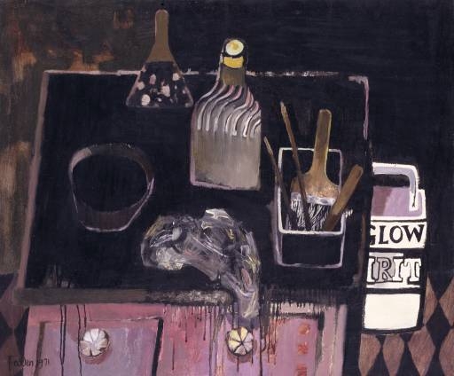 The Etching Table, 1971 - Mary Fedden
