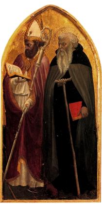 San Giovenale Triptych. Right panel. - Мазаччо