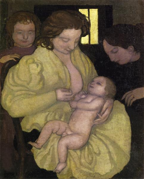 Motherhood, 1895 - Морис Дени