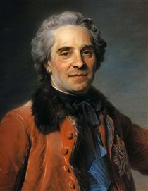 Portrait of Maurice of Saxony - Морис Кантен де Латур