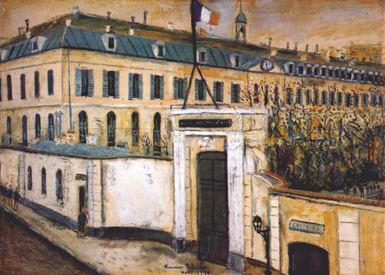 Military hospital - Maurice Utrillo