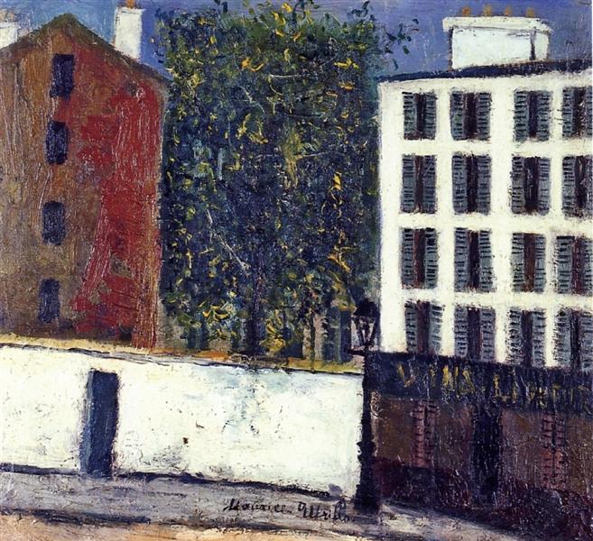 Montmartre Street - Maurice Utrillo