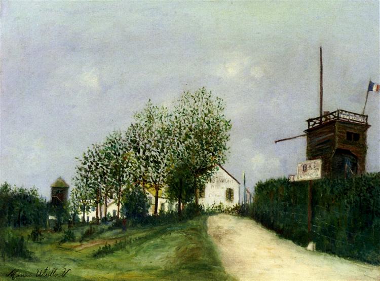 Moulin in Sannois - Maurice Utrillo