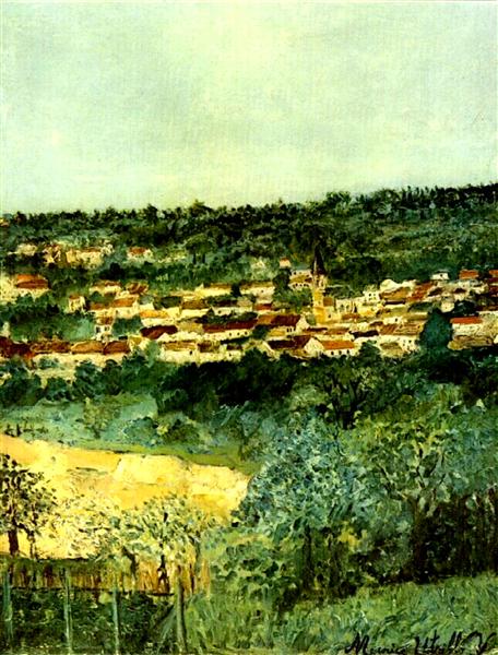 View of Montmagny - Maurice Utrillo