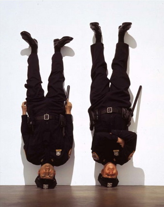 Frank & Jamie, 2002 - Maurizio Cattelan