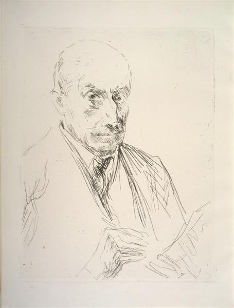 Self-Portrait, 1922 - Макс Либерман