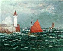 Back to Fishing boats in Belle-Isle-en-Mer - Maxime Maufra