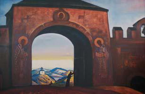 And we are opening the gates, 1922 - Nikolái Roerich