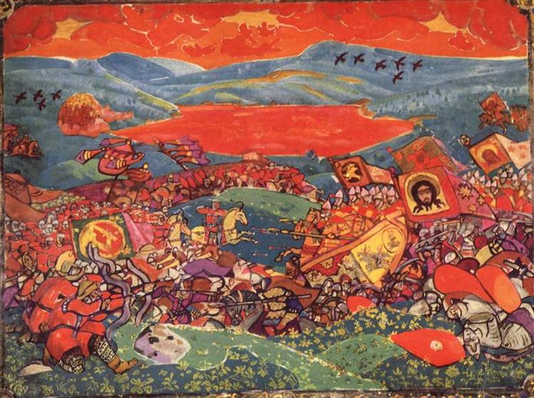 Бій при Керженці, 1911 - Микола Реріх