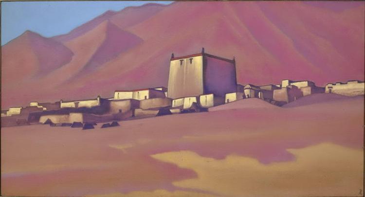 Chatu Gompa, 1940 - Nicolas Roerich