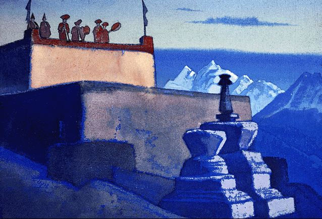 Evening Call, 1931 - Nicolas Roerich