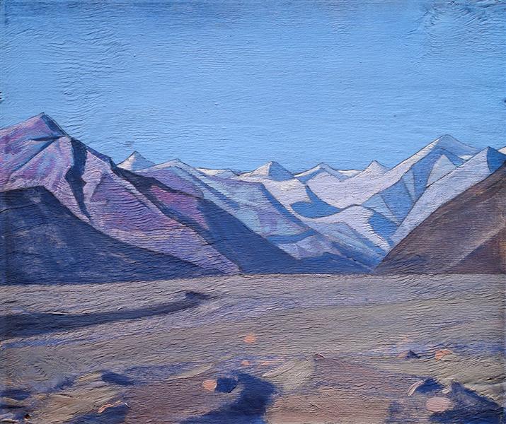 From Kurul to Karakoram range, 1926 - Nicolas Roerich