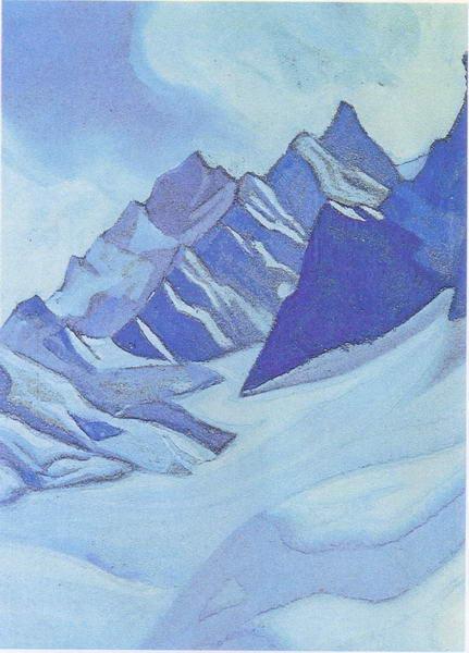 Glacier - Nikolai Konstantinovich Roerich