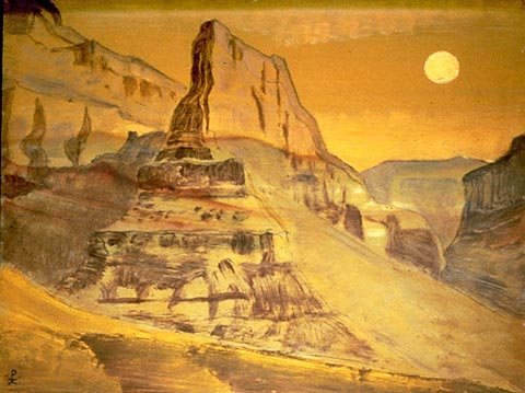 Grand Canyon, 1921 - Nikolái Roerich