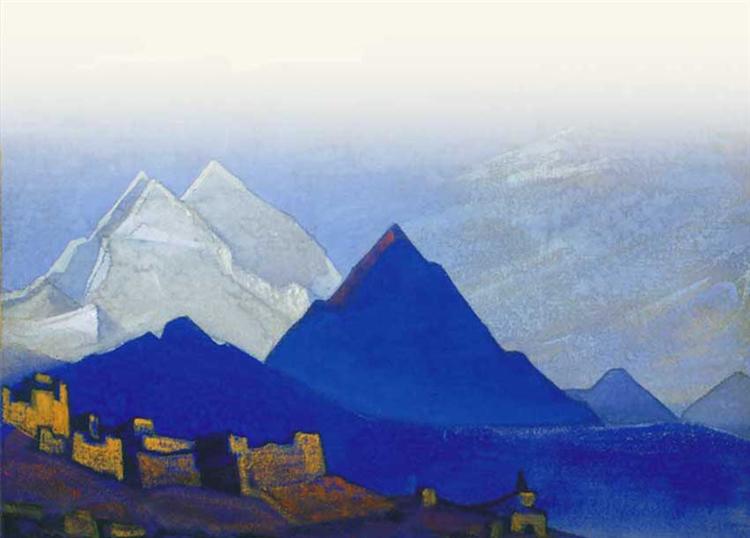 Himalayas. Ladakh. - Nikolai Konstantinovich Roerich