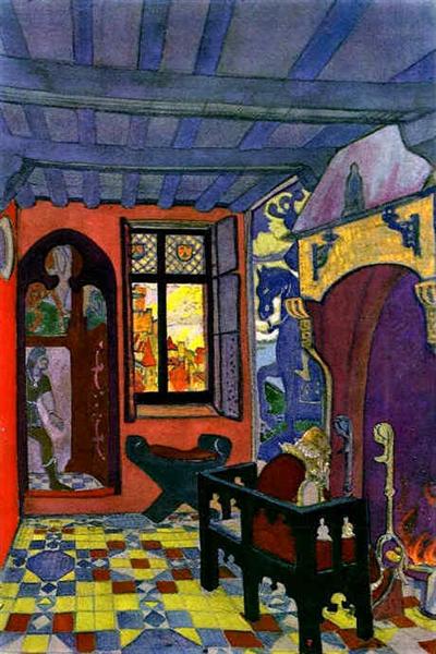 King's room, 1913 - Nicolas Roerich