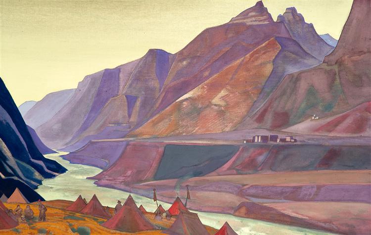 Koksar Camp, 1932 - Nicholas Roerich
