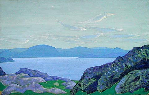Messengers of morning, 1917 - Nicholas Roerich