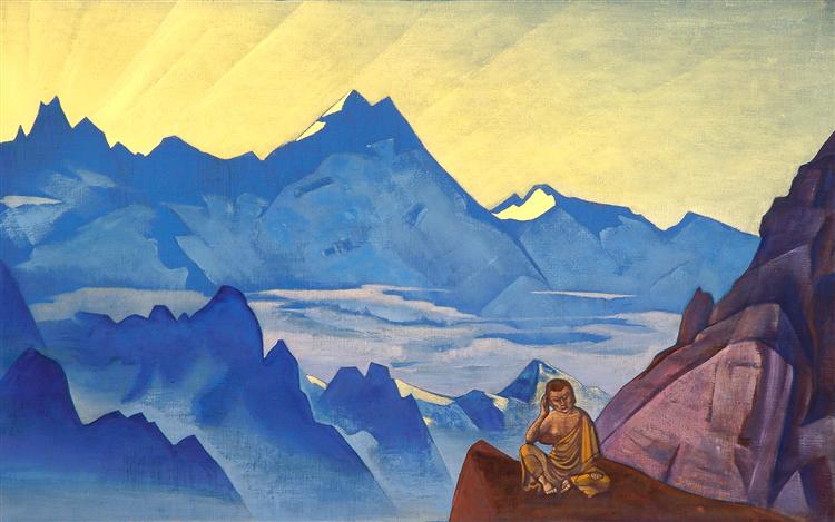 Milarepa, the One Who Harkened, 1925 - Nicholas Roerich