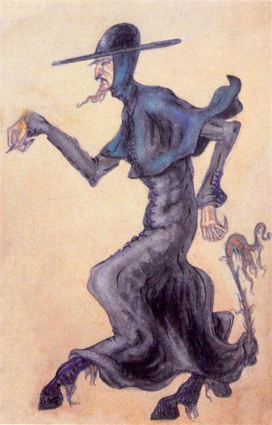 Патер-диявол, 1912 - Микола Реріх