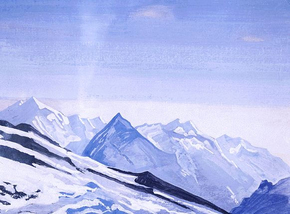 himalayas paintings roerich