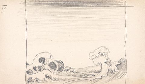 Sea, 1919 - Nikolái Roerich