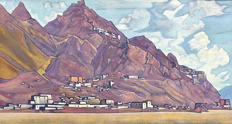 Shekar-Dzong, 1928 - Nikolái Roerich