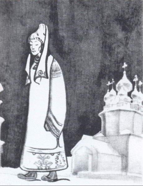Snow Maiden, 1920 - Nicholas Roerich