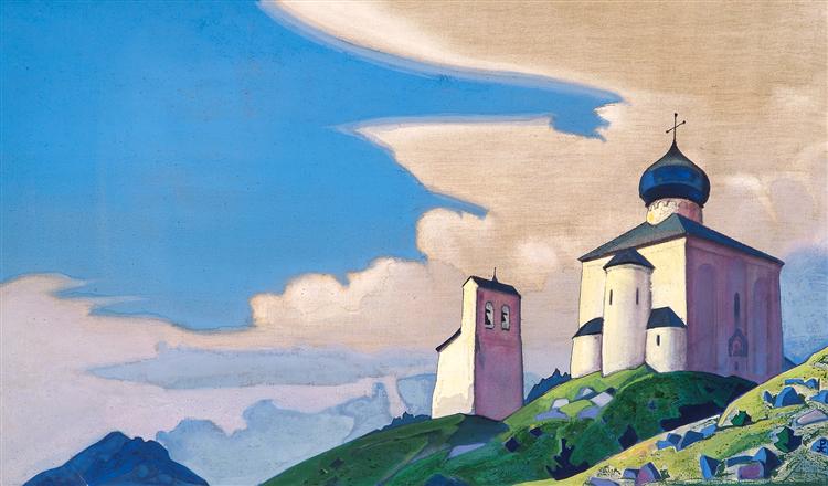 St. Sergius Hermitage, 1933 - Nikolái Roerich