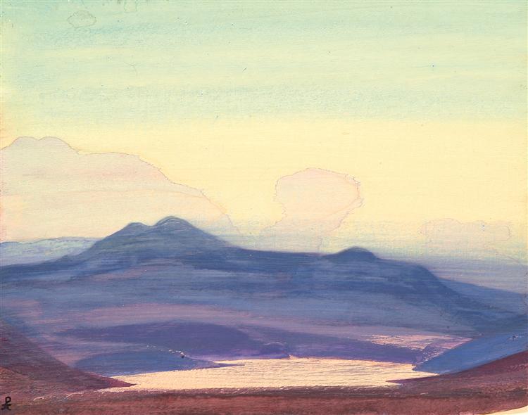 Study of mountains, 1931 - 尼古拉斯·洛里奇