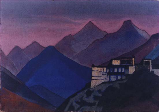 Takur Castle, 1932 - Nicolas Roerich