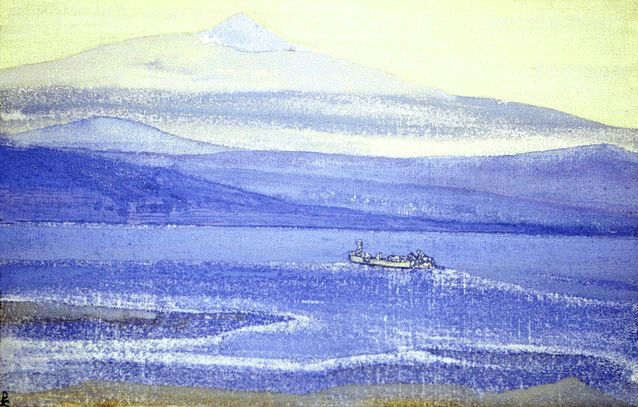 Tibetian way, 1931 - Nicolas Roerich