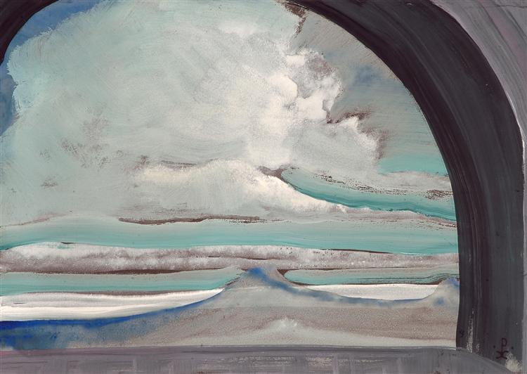 White cloud, 1922 - Nicholas Roerich