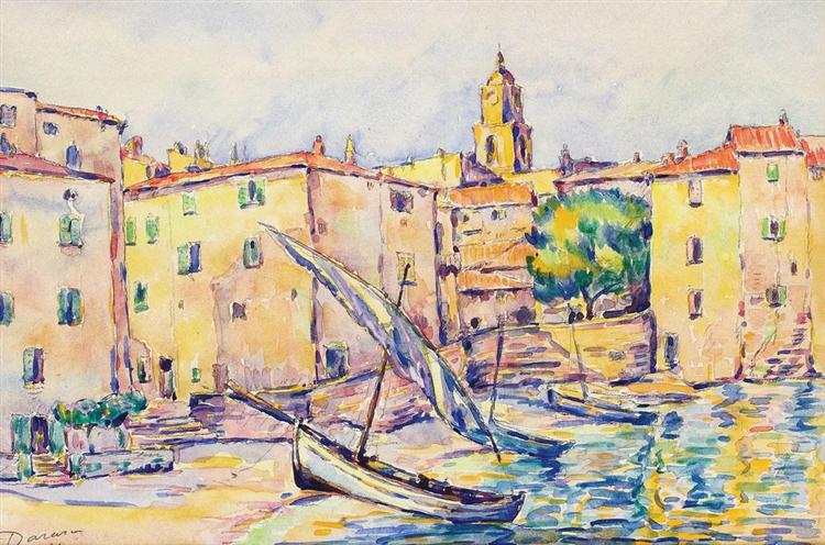 Saint Tropez, 1913 - Ніколае Дараску