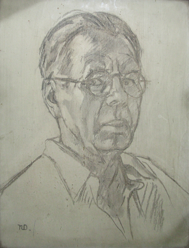 Self-Portrait, 1958 - Nicolae Darascu