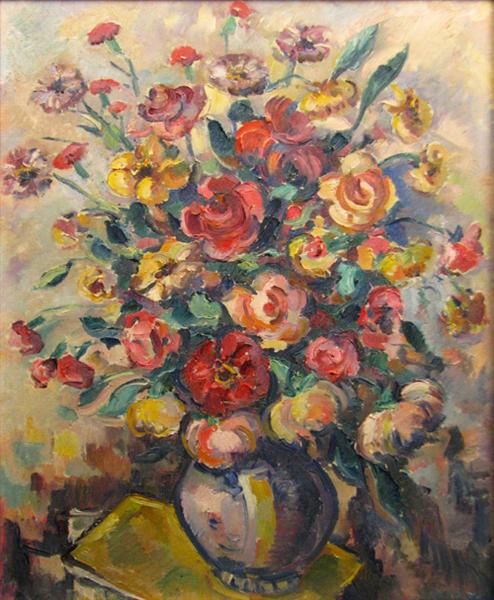 Vase with Flowers - Nicolae Darascu