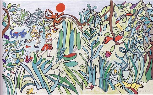 Red Sun, 1990 - Niki de Saint Phalle