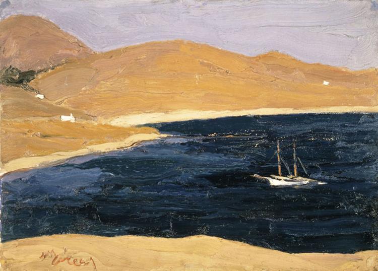 Seascape, c.1925 - Николаос Литрас