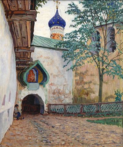 Pechersky Monastery - Микола Богданов-Бєльський