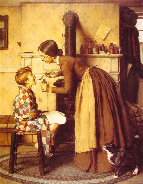 Spring Tonic, 1936 - Norman Rockwell